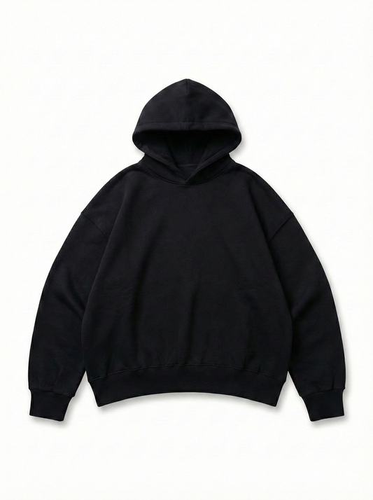 Black Essential Hoodie