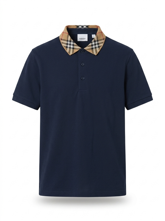 BBR Signature Check Collar Polo