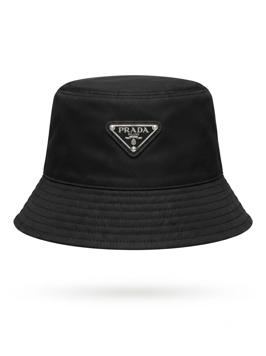PRD Iconic Enameled Triangle Bucket Hat