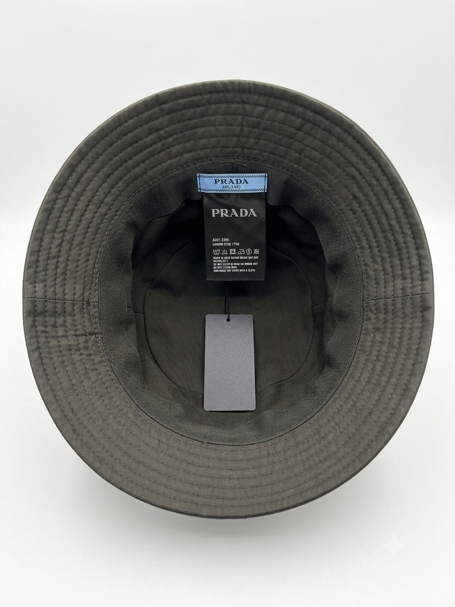 PRD Iconic Enameled Triangle Bucket Hat