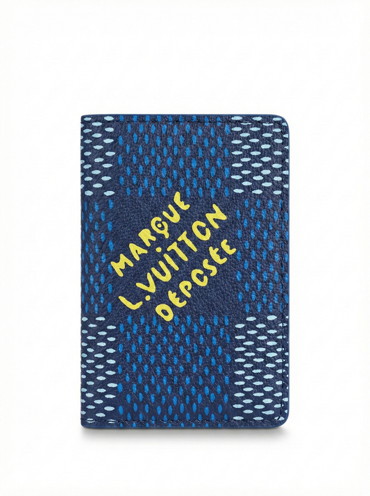 Damier Pop Card Holder