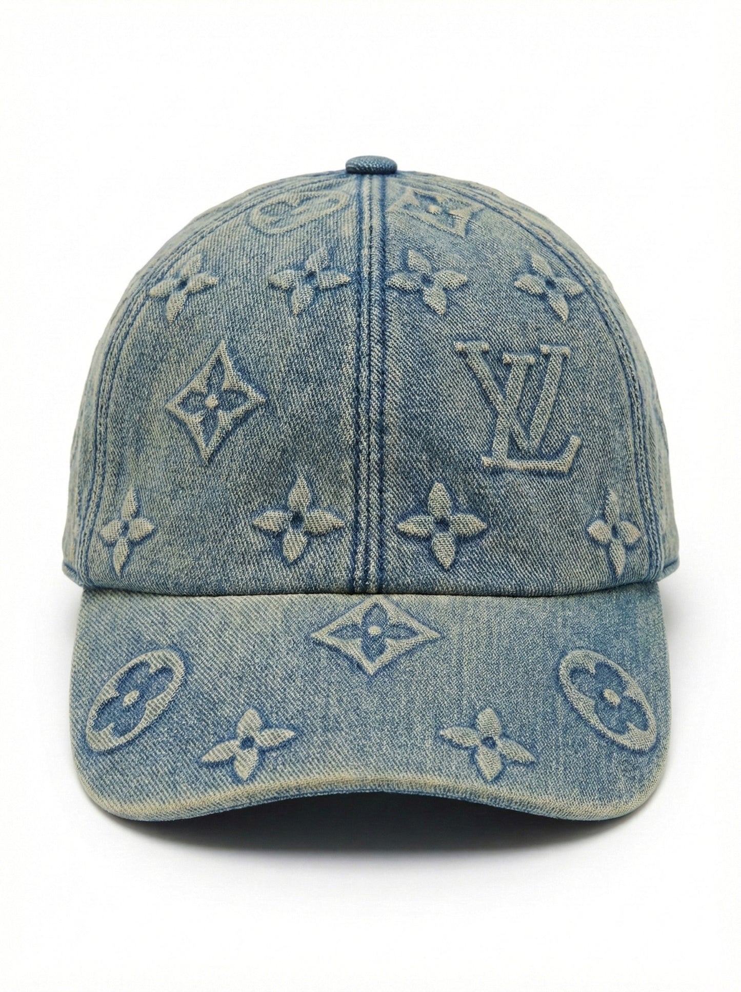 Monogram Jacquard Denim Baseball Cap