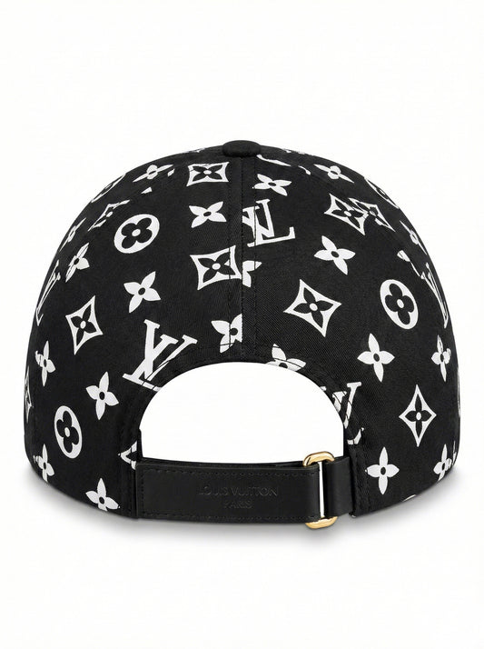 Monogram Script Embroidered Baseball Cap