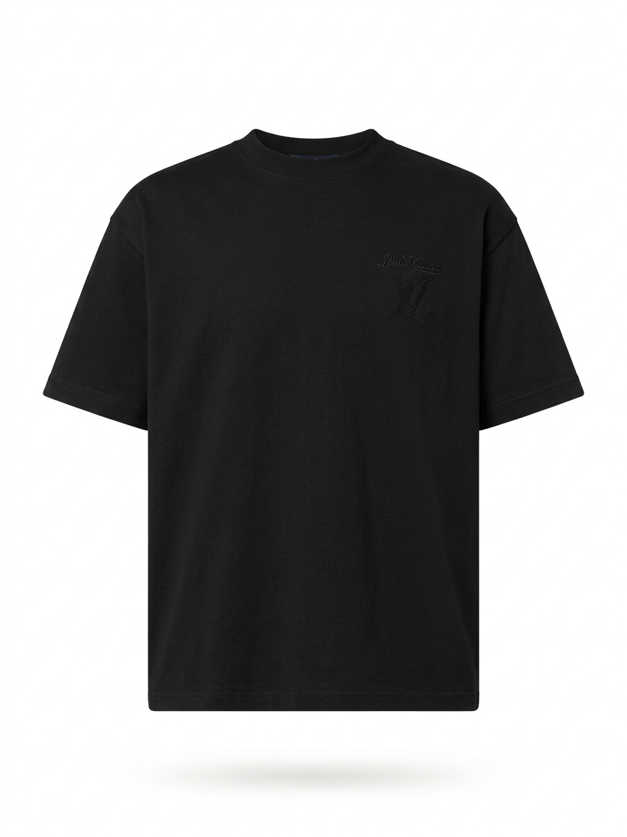LV Signature Embellished Oversized Tee