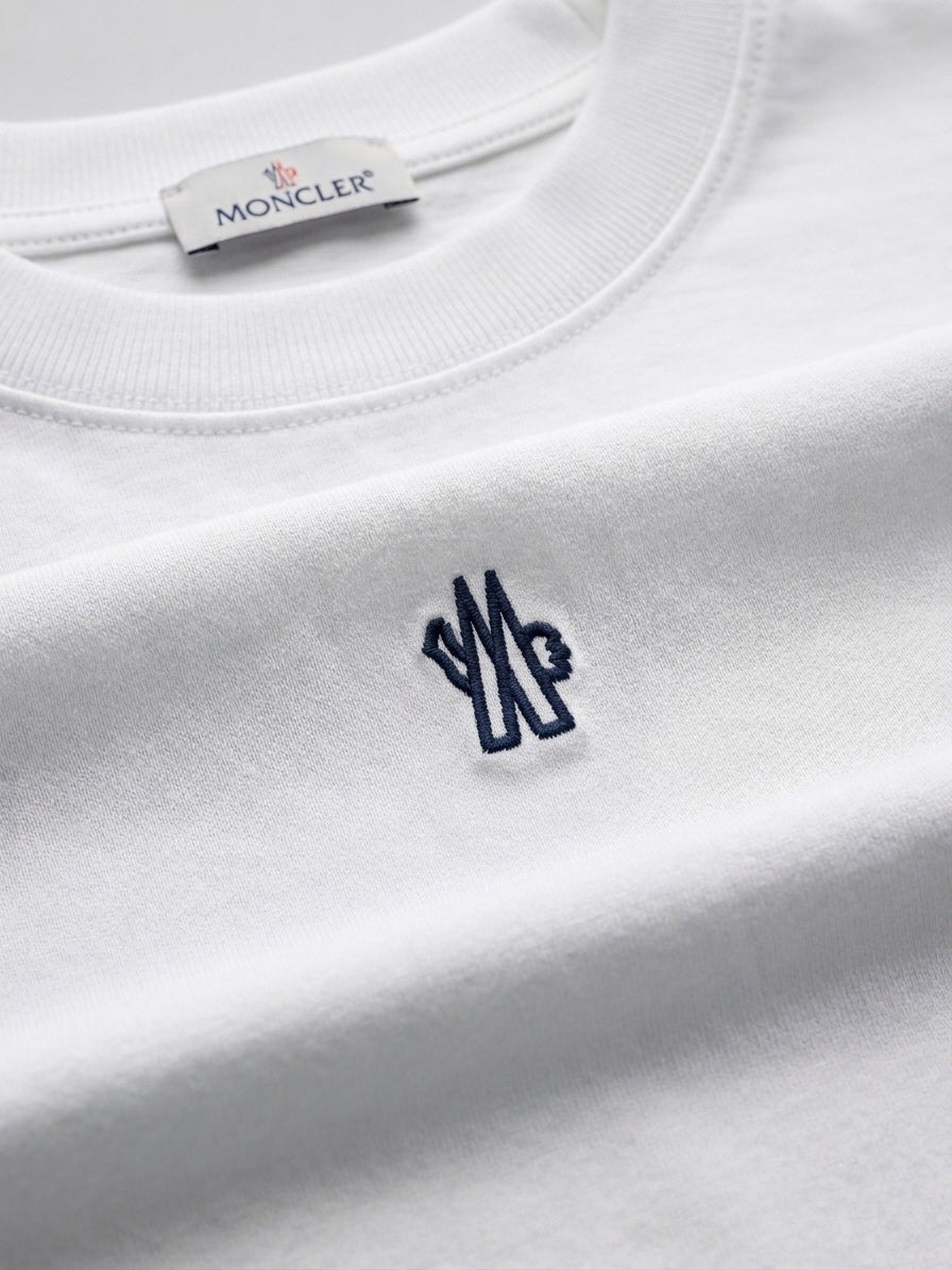 MC Oversized Logo-Appliqué Cotton T-Shirt
