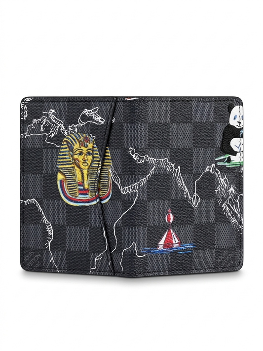 Global Odyssey Illustrated Folding Wallet