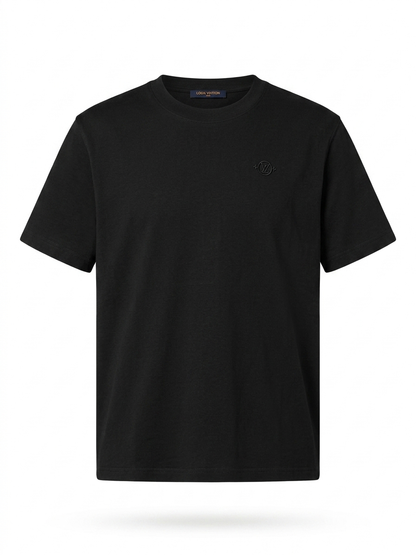 LV Signature Embroidered Cotton Tee