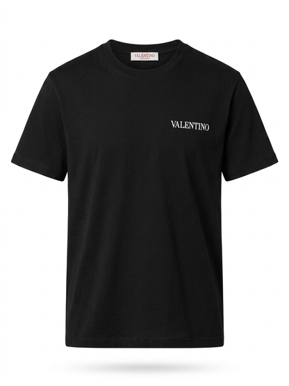 VLTN Signature Hem-Logo T-Shirt