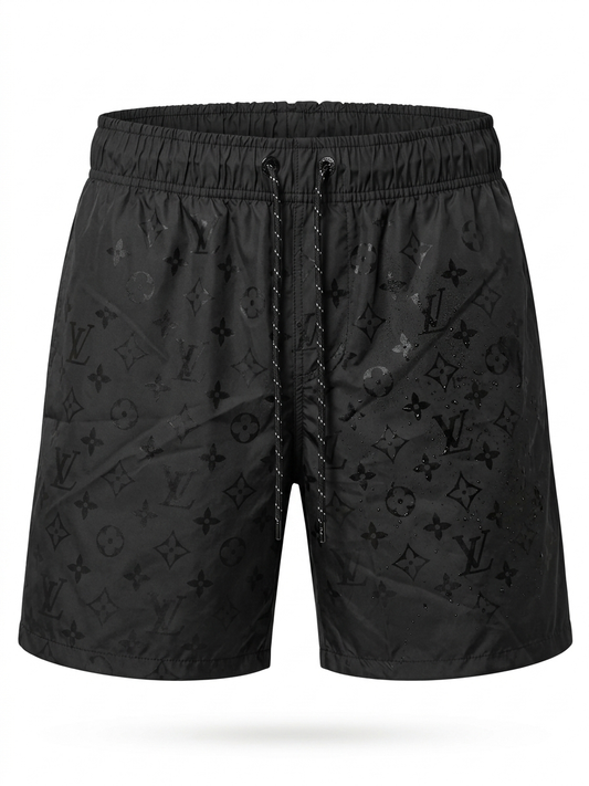 LV Signature Monogram Hydro-Reactive Swim Shorts