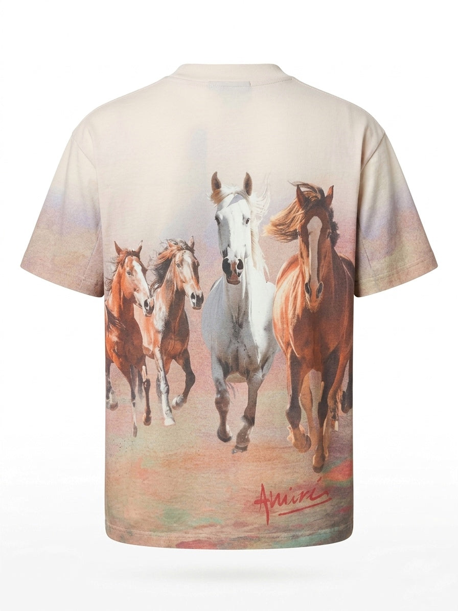 AM Equine Gallop Oversized Tee