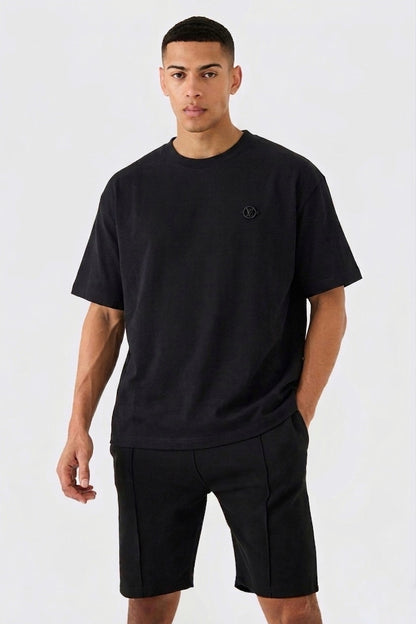 LV Signature Embroidered Cotton Tee