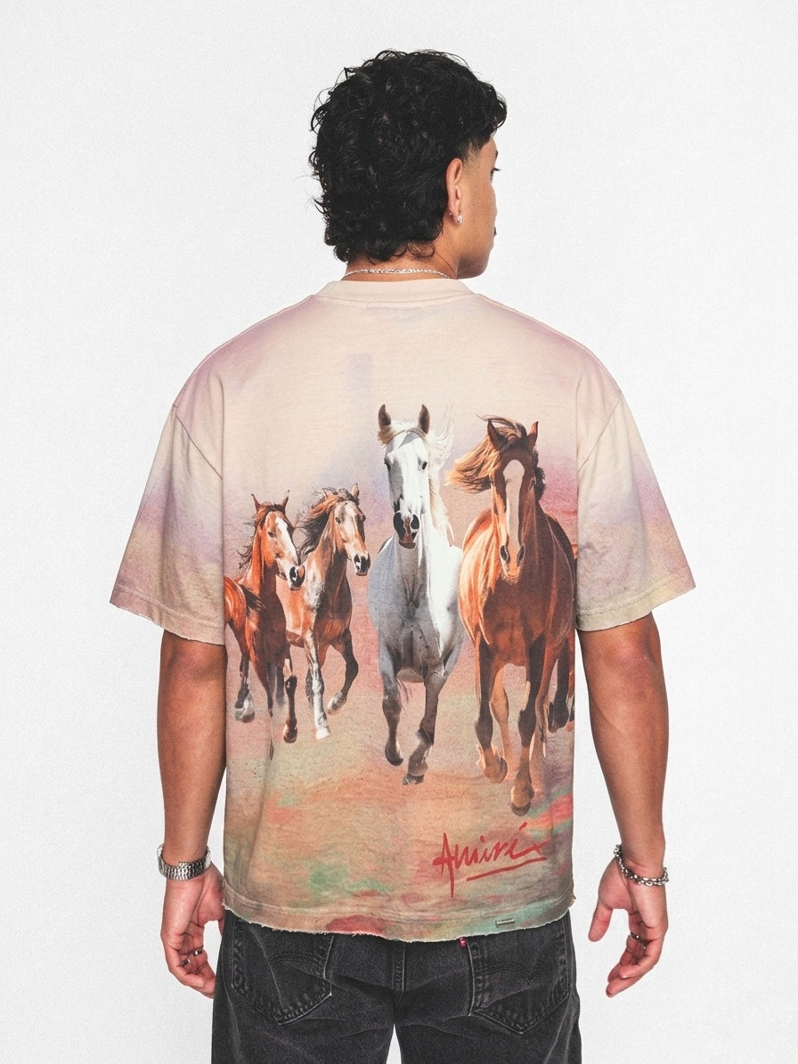 AM Equine Gallop Oversized Tee