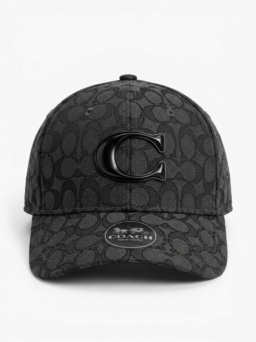 The Onyx Signature Monogram Cap