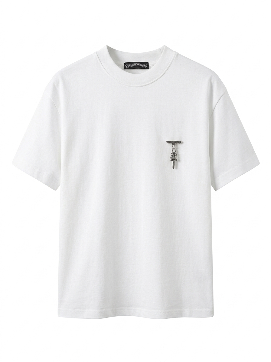 CH | Gothic Dagger Embroidery Tee