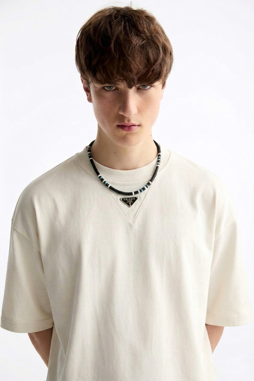 PRD | Triangle Logo Oversized Cotton Tee