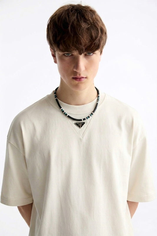 PRD | Triangle Logo Oversized Cotton Tee