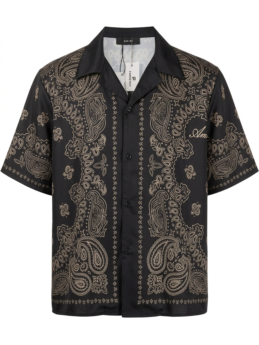 AM Silk Bandana-Print Matching Set
