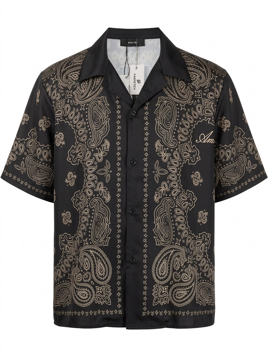 AM Silk Bandana-Print Matching Set