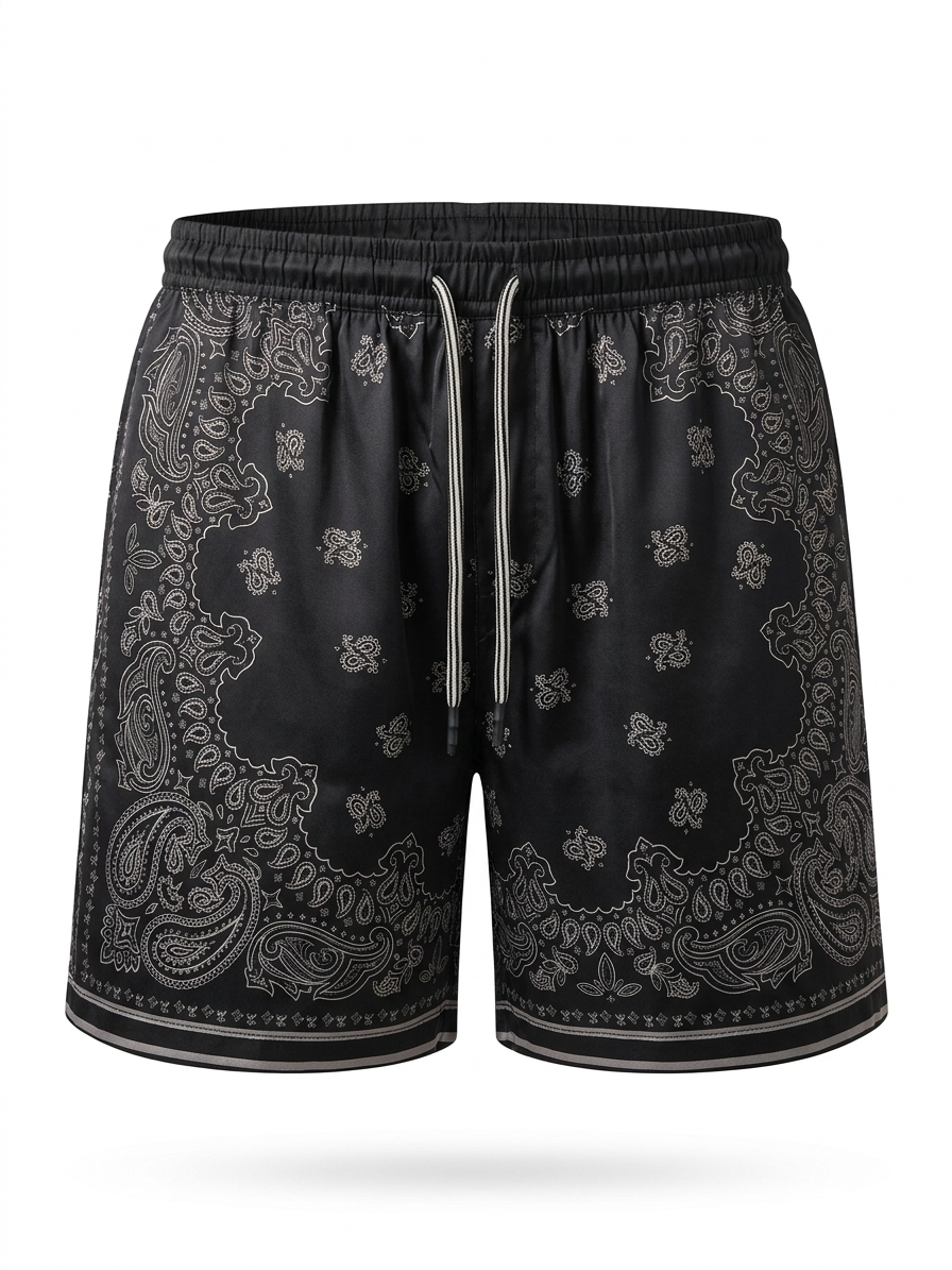AM Silk Bandana-Print Matching Set