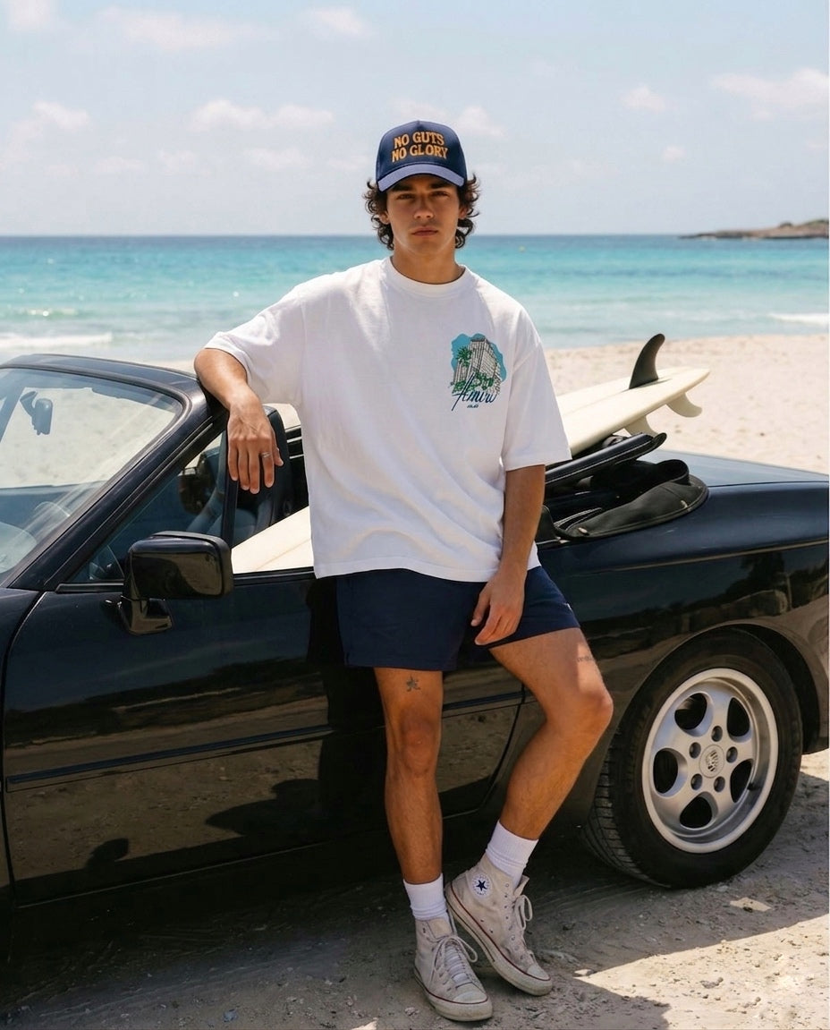 AM "Hotel" Graphic Cotton Tee