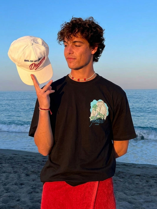 AM Hotel Graphic Cotton T-Shirt