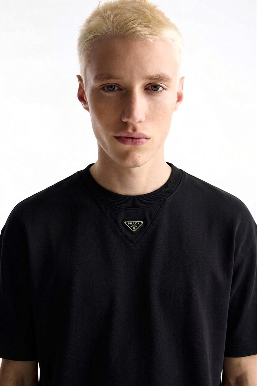 PRD | Triangle Logo Oversized Cotton Tee