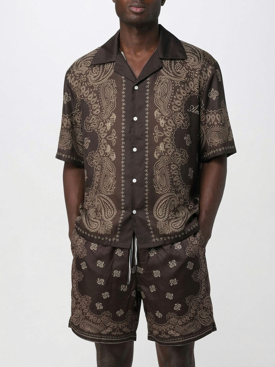 AM Bandana Silk Cabana Set