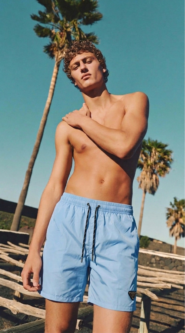 PD Re-Nylon Light Blue Swim Shorts