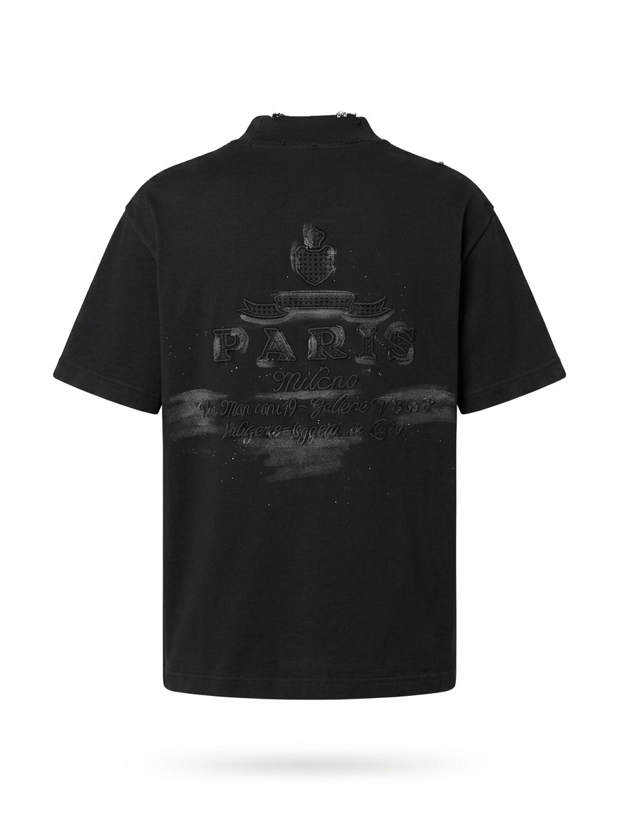 PRD Oversized Painted-Motif T-Shirt