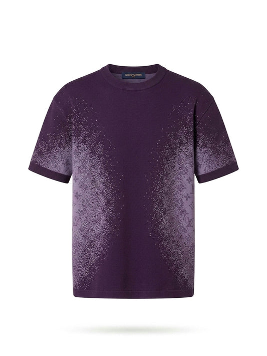 LV Monogram Dissolve Short-Sleeved Knit