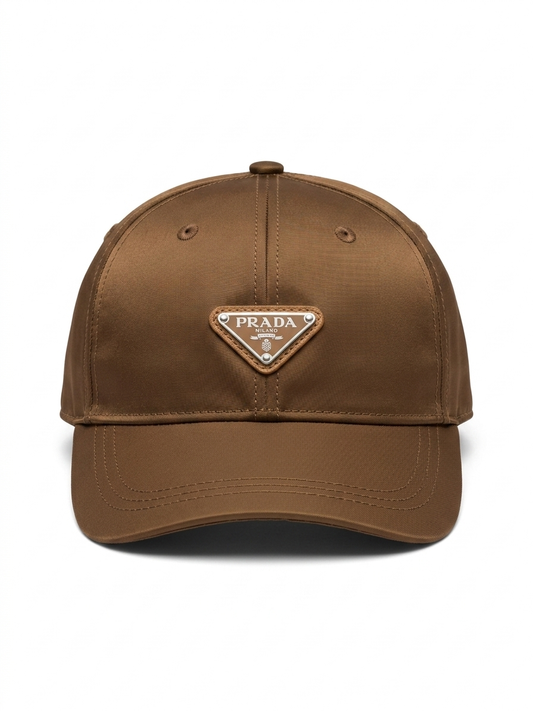 Re-Nylon Baseball Cap in Tobacco