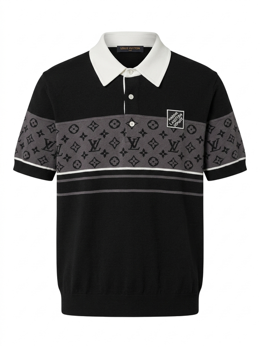 LV Signature Monogram Knit Polo