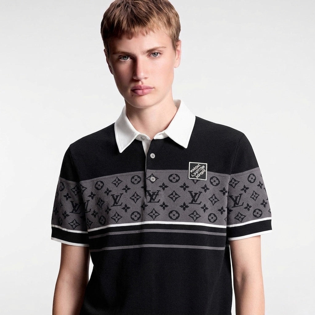 LV Signature Monogram Knit Polo