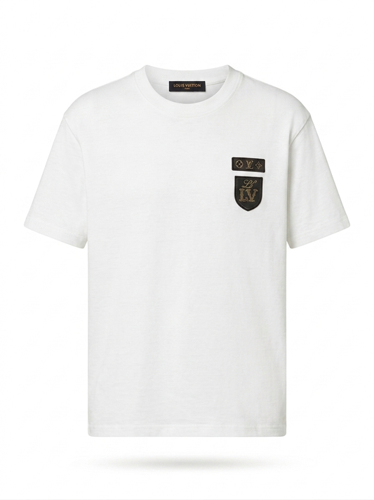 LV Signature Crest Cotton T-Shirt