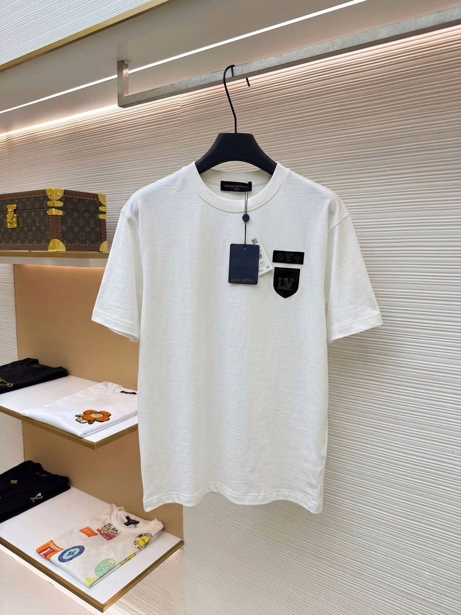 LV Signature Crest Cotton T-Shirt