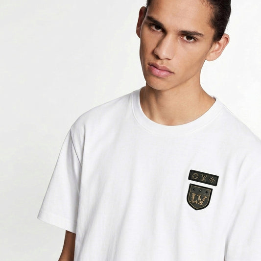 LV Signature Crest Cotton T-Shirt