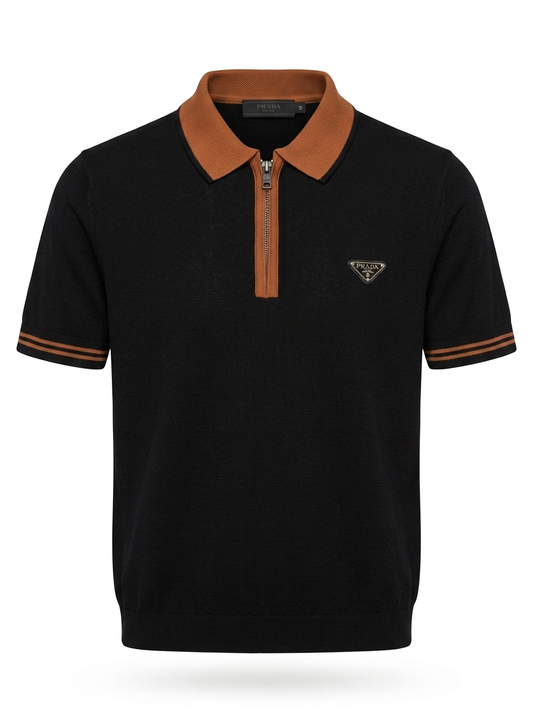 PRD Knitted Zip Polo