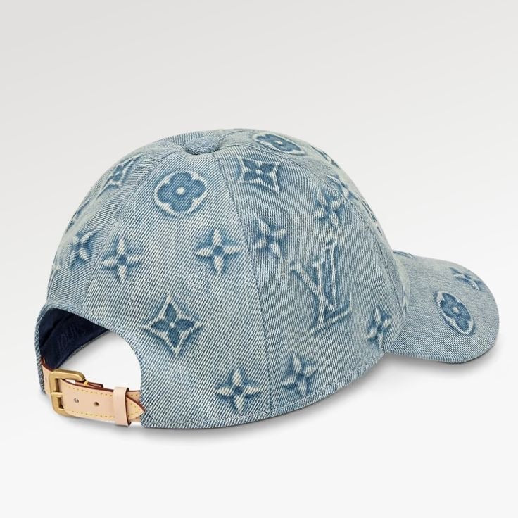 Monogram Jacquard Denim Baseball Cap
