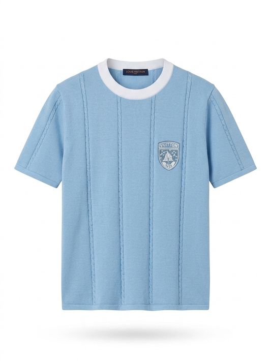 LV Azure Nautical Crest Knit