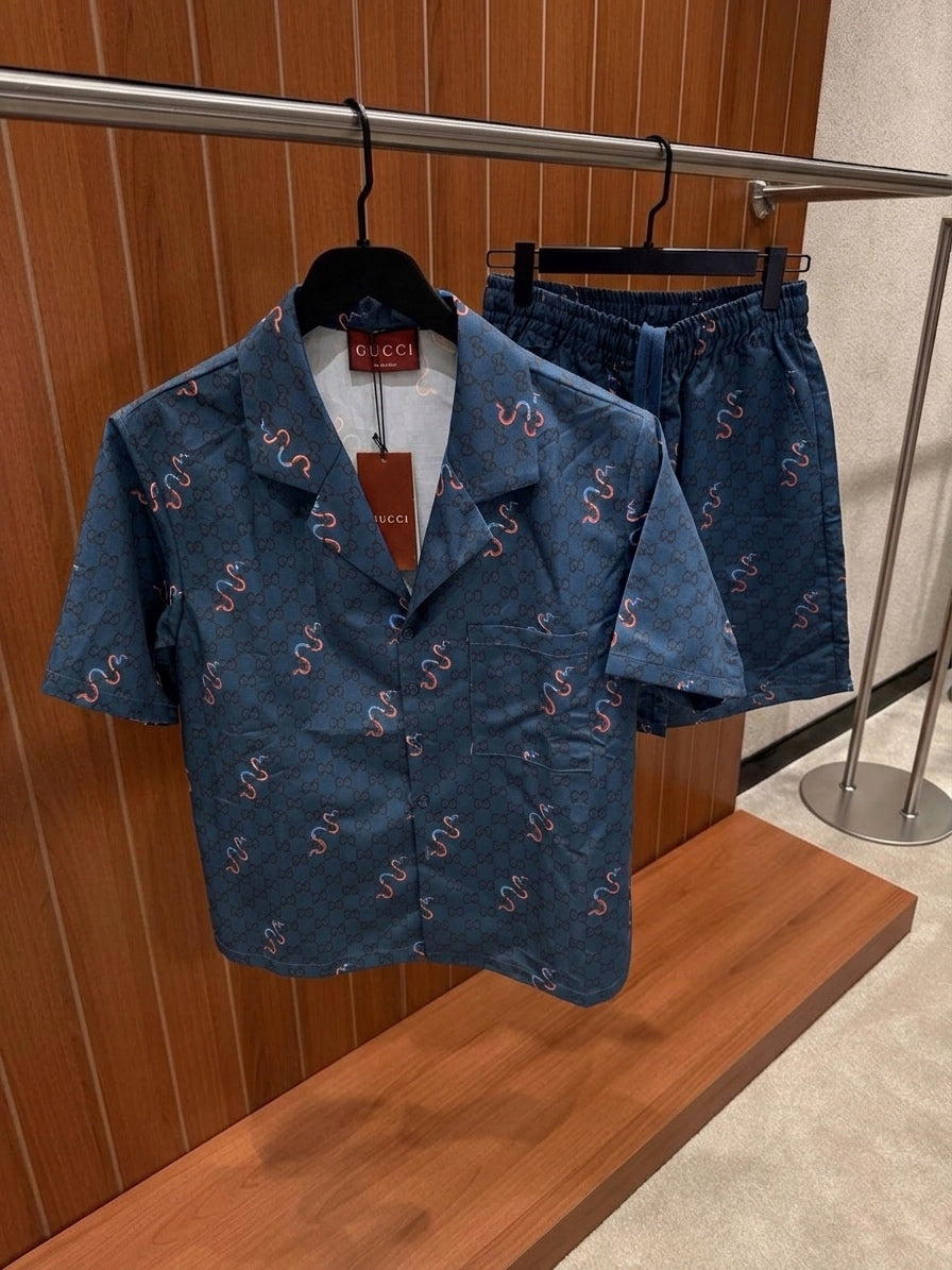 G. Signature Monogram & Serpent Resort Set