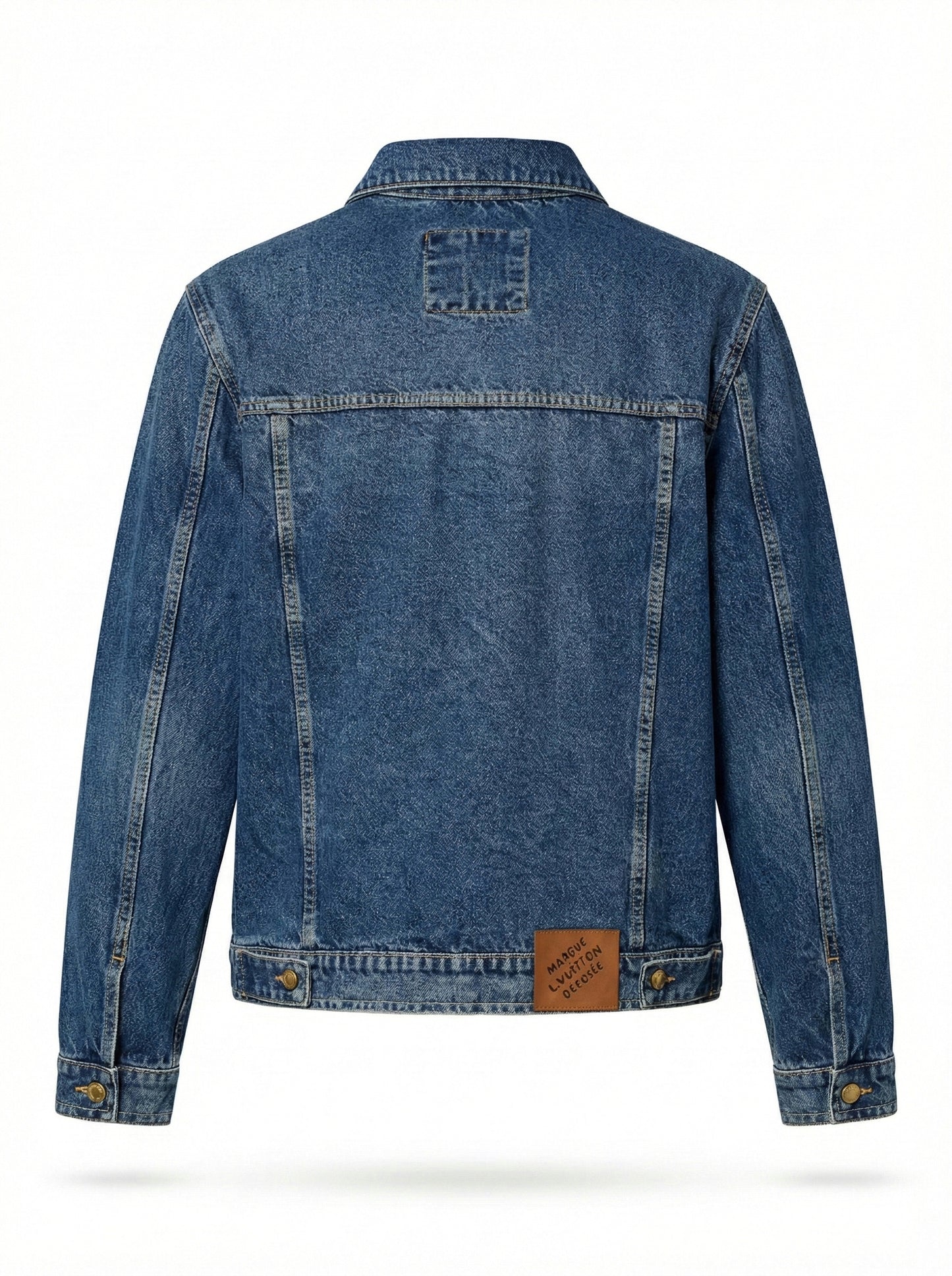 The Heritage Monogram Trucker – Vintage Indigo