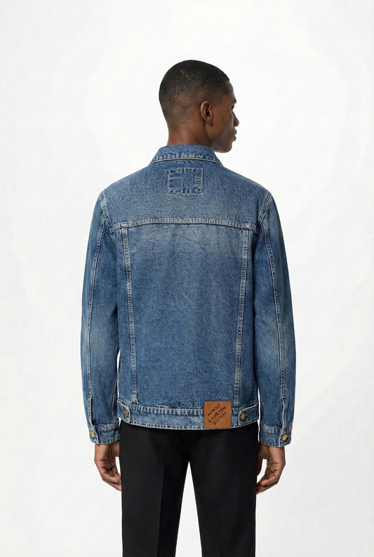 The Heritage Monogram Trucker – Vintage Indigo