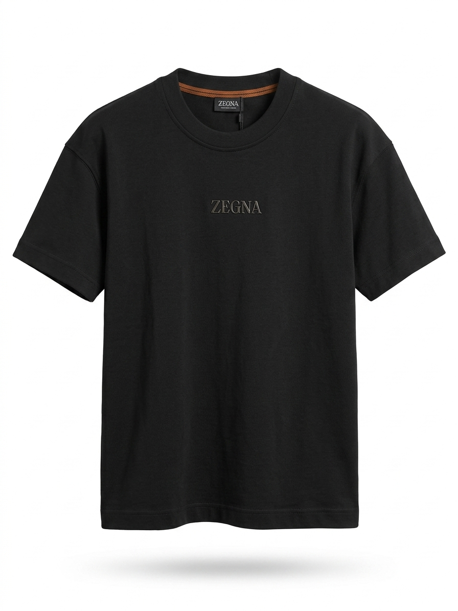 The ZG Collection: Minimalist Black Tee