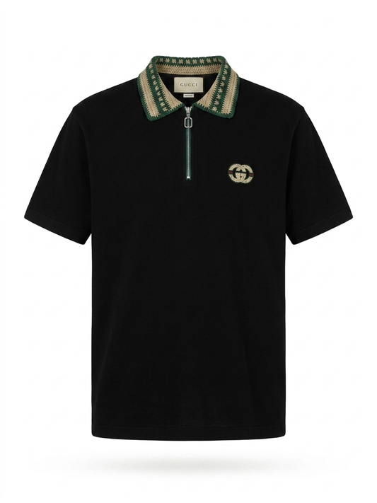 GC Heritage Collar S/S Zip Polo
