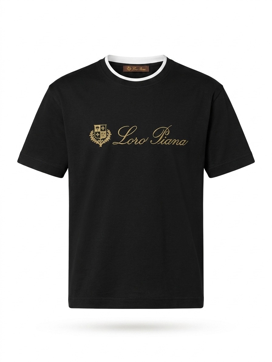 L.P. Crest Embossed Tee