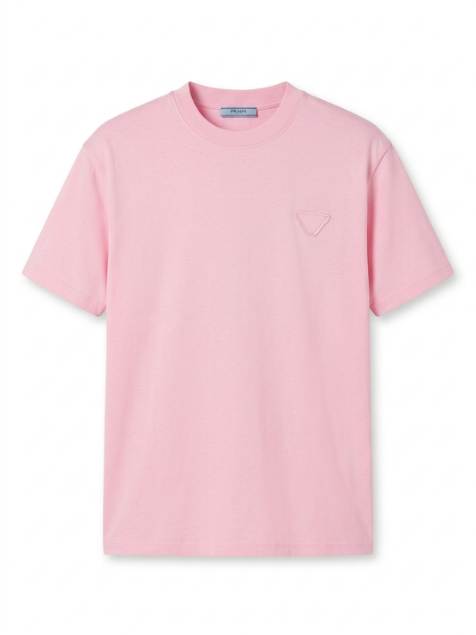 PRA Triangle Logo T-Shirt - Pink