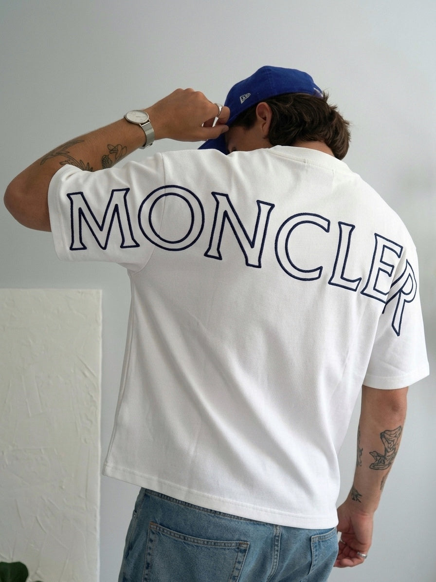 MC Oversized Logo-Appliqué Cotton T-Shirt