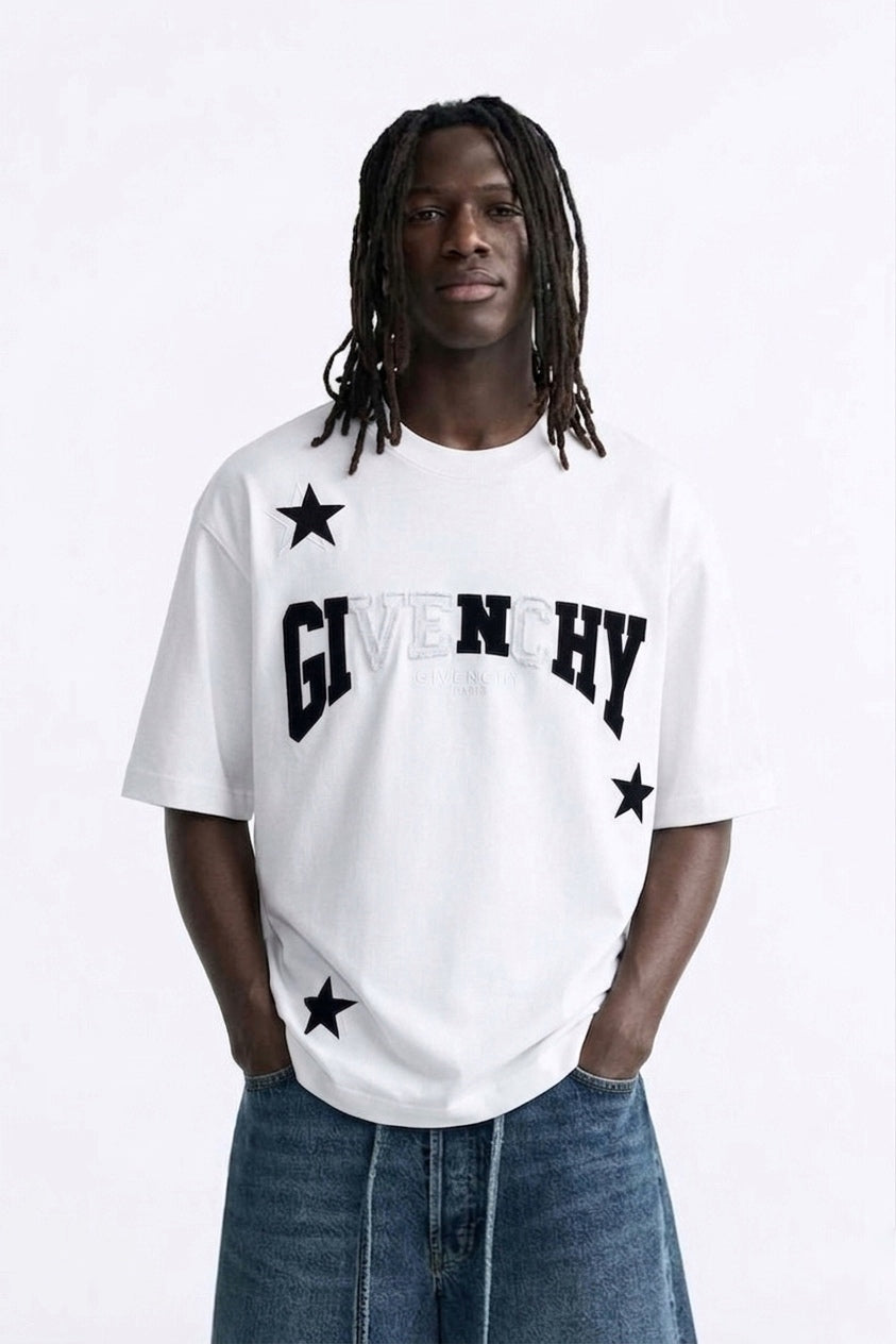 GVN Distressed Star Motif Tee
