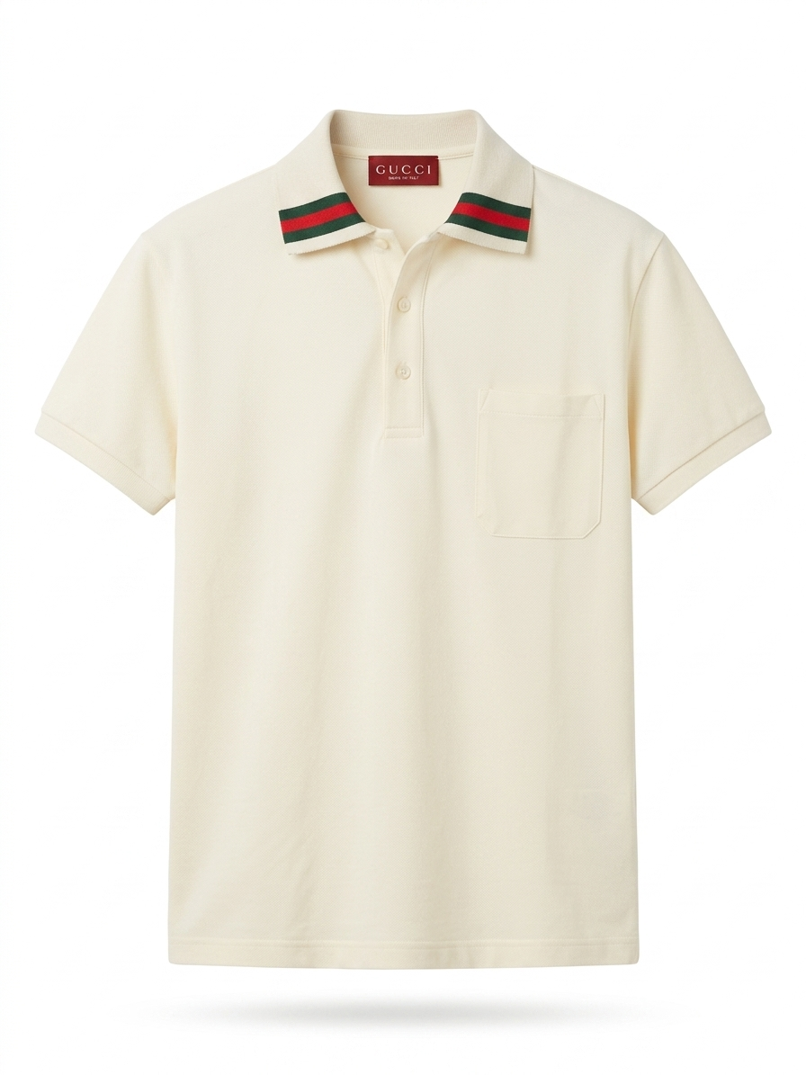 G. Heritage Web-Collar Polo Shirt