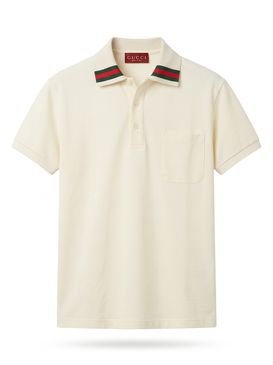 G. Heritage Web-Collar Polo Shirt